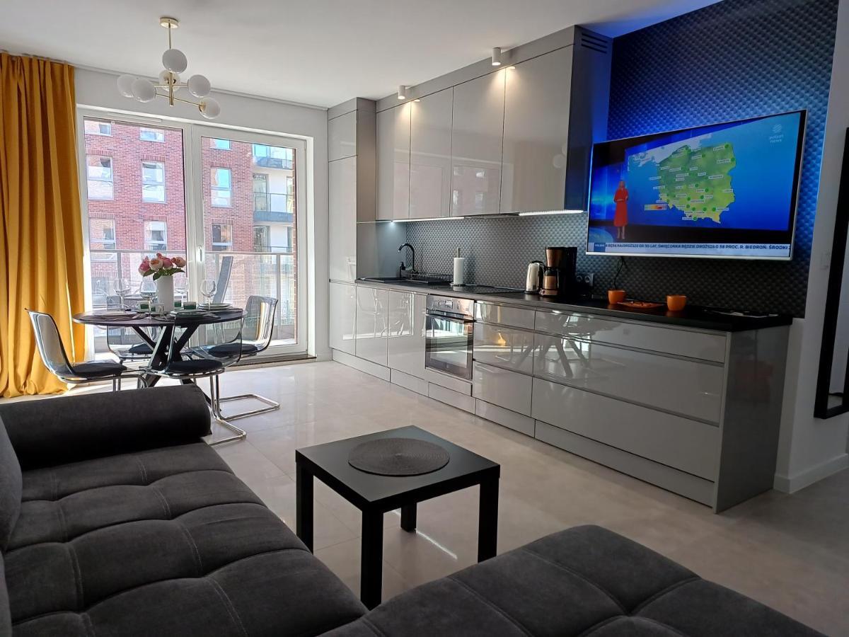 Mak Apartment Grobla - Free Parking - 3 Rooms Gdańsk Eksteriør billede
